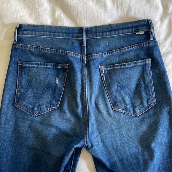 MOTHER The Swooner Rascal Ankle Straight Jeans - Picture 3 of 10